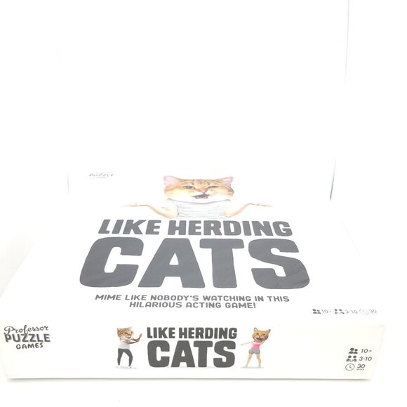 Like Herding Cats Board Game Professor Puzzle Ages 10+ New Sealed - Picture 8 of 9